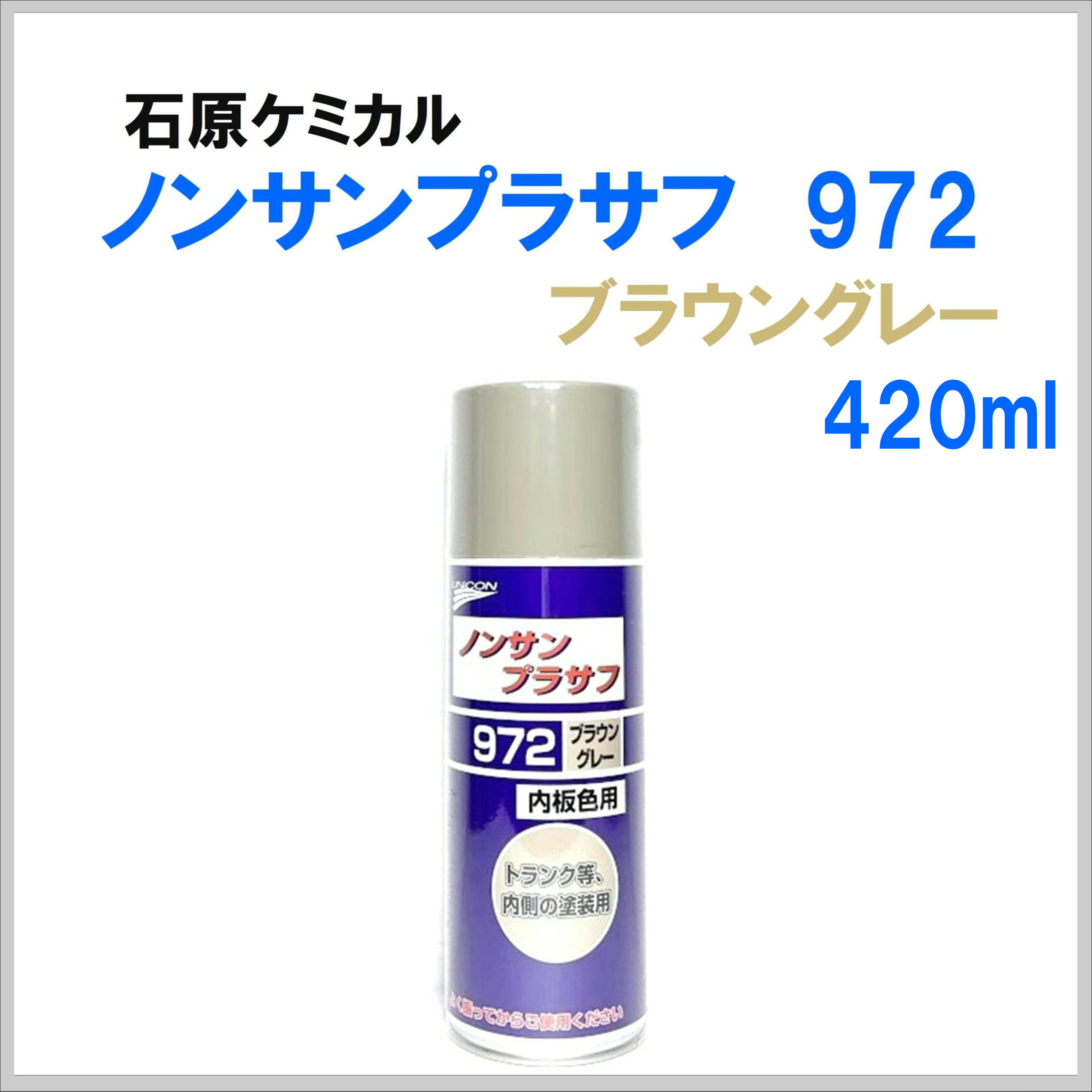 石原ケミカル ノンサンプラサフ 972 ブラウングレー